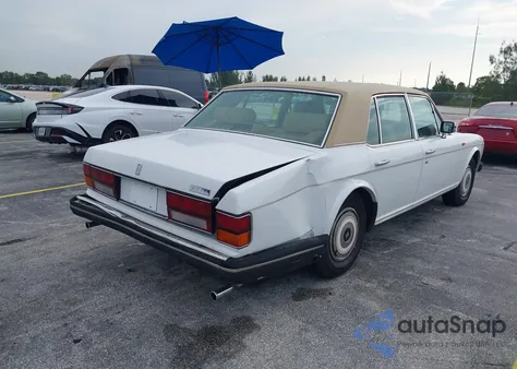 1986 Rolls-Royce Silver Spirit from USA, damaged, VIN SCAZS42A2GCX14680